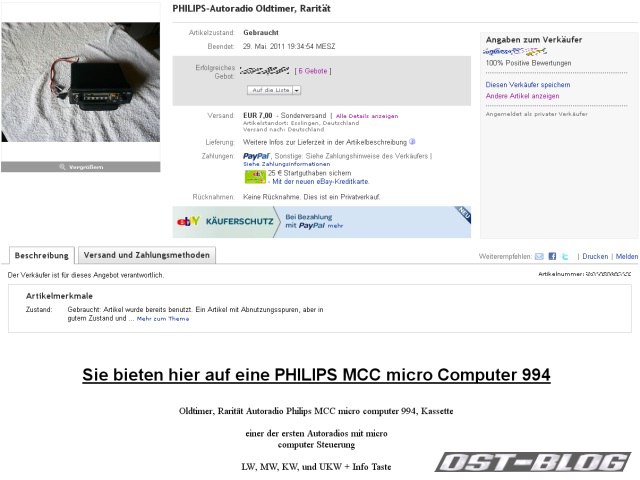 Philips 994 ebay