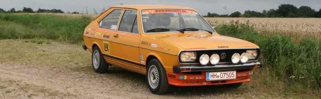 Passat 32 1976 Rallye rollout