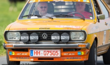 VW Passat bei der Cuxland-Oldtimer-Rallye 2012