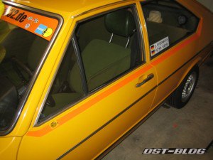 passat 32 1976 rallye seitenstreifen folie links