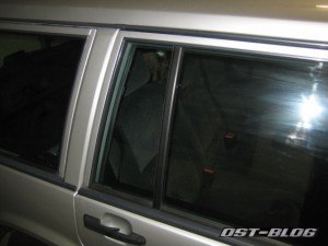 Türfenster Volvo 940 Einbau fertig