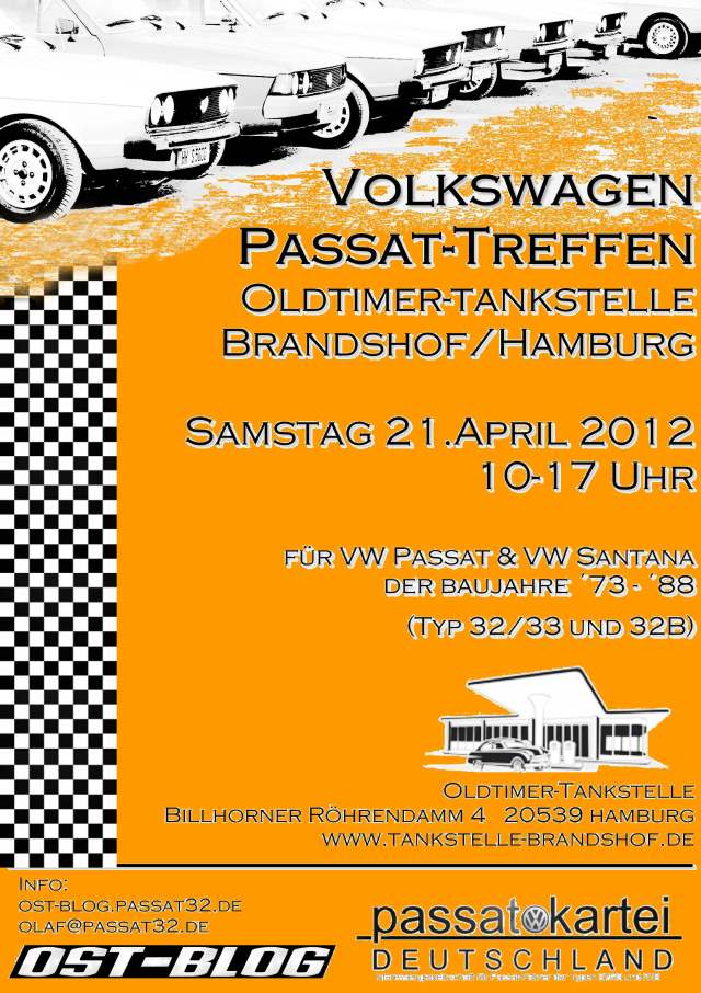 oldtimertankstelle treffenorangekaro