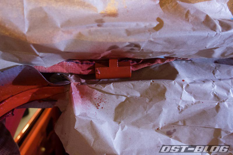 Scharnier-nachlackiert